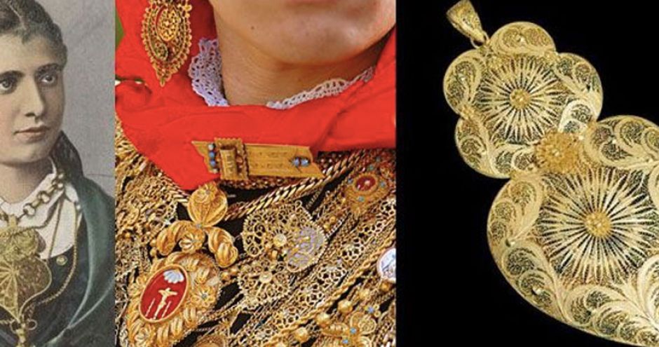 bijoux traditionnels du portugal : Cœur de Viana