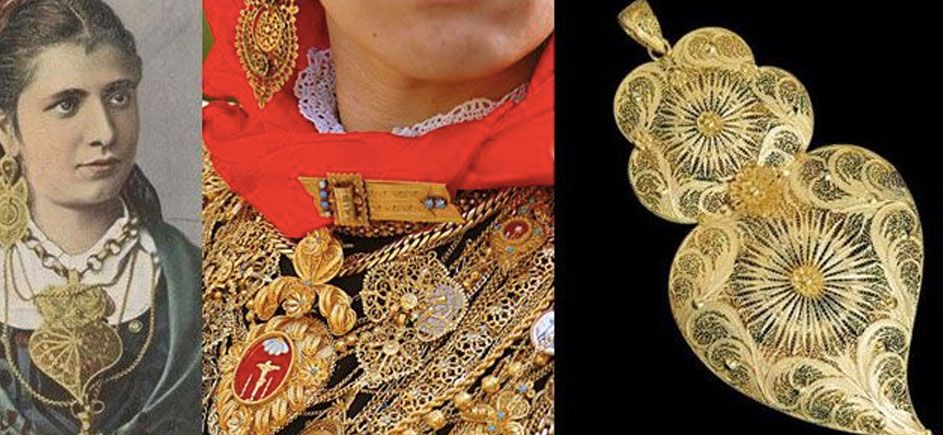 bijoux traditionnels du portugal : Cœur de Viana